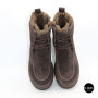 Шоколадні зимові черевики ALLSY 216639 C54787-1342 BROWN