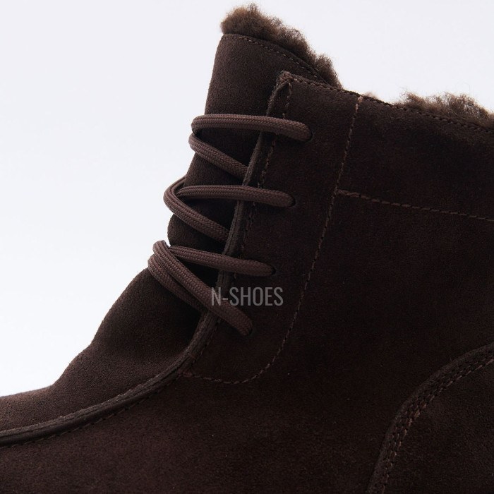 Шоколадні зимові черевики ALLSY 216639 C54787-1342 BROWN