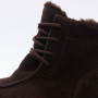 Шоколадні зимові черевики ALLSY 216639 C54787-1342 BROWN