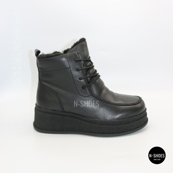 Стильні зимові черевики ALLSY 216641 C54787-528 BLACK 6447