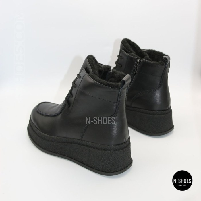 Стильні зимові черевики ALLSY 216641 C54787-528 BLACK 6447