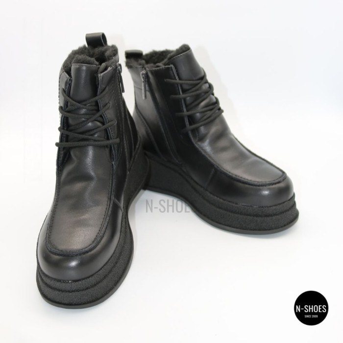 Стильні зимові черевики ALLSY 216641 C54787-528 BLACK 6447