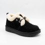Women's Winter Suede Boots Allsy 217592 BLACK 6450