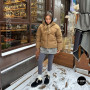 Women's Winter Suede Boots Allsy 217592 BLACK 6450
