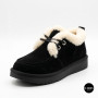Women's Winter Suede Boots Allsy 217592 BLACK 6450