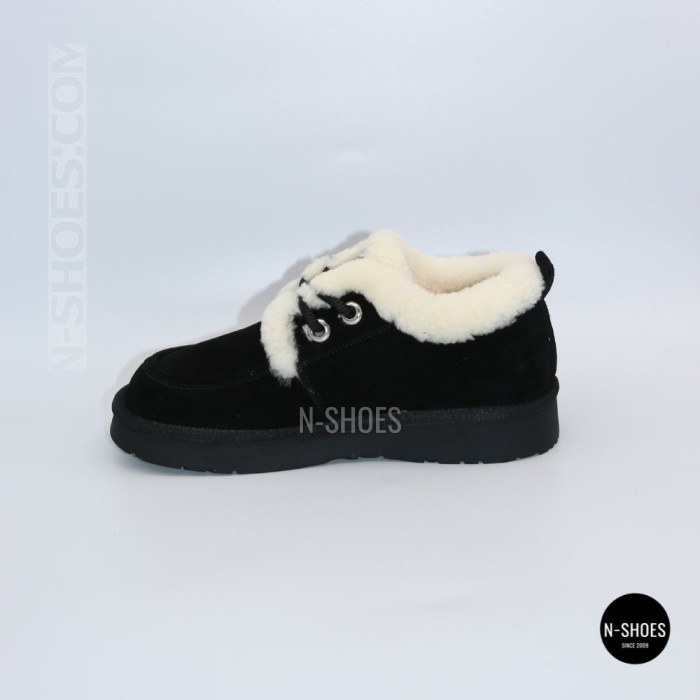 Women's Winter Suede Boots Allsy 217592 BLACK 6450