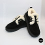 Women's Winter Suede Boots Allsy 217592 BLACK 6450