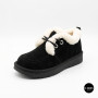 Women's Winter Suede Boots Allsy 217592 BLACK 6450