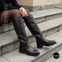 Теплі зимові чоботи Allsy 218679 2652-02B BLACK 6455 на хутрі
