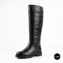 Теплі зимові чоботи Allsy 218679 2652-02B BLACK 6455 на хутрі