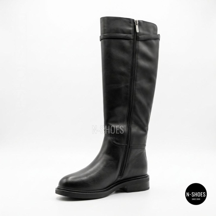Теплі зимові чоботи Allsy 218679 2652-02B BLACK 6455 на хутрі