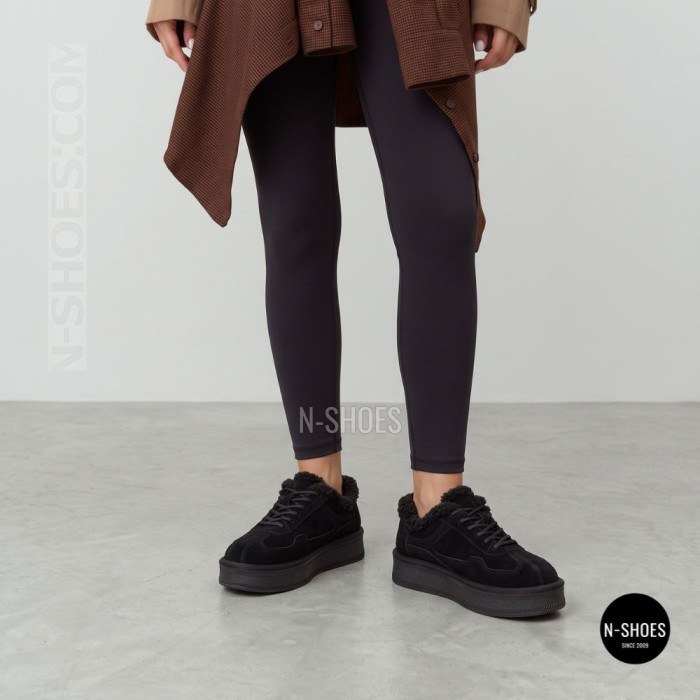 Black Platform Sneaker-Uggs Allsy 16837-59-1 BLACK 6457