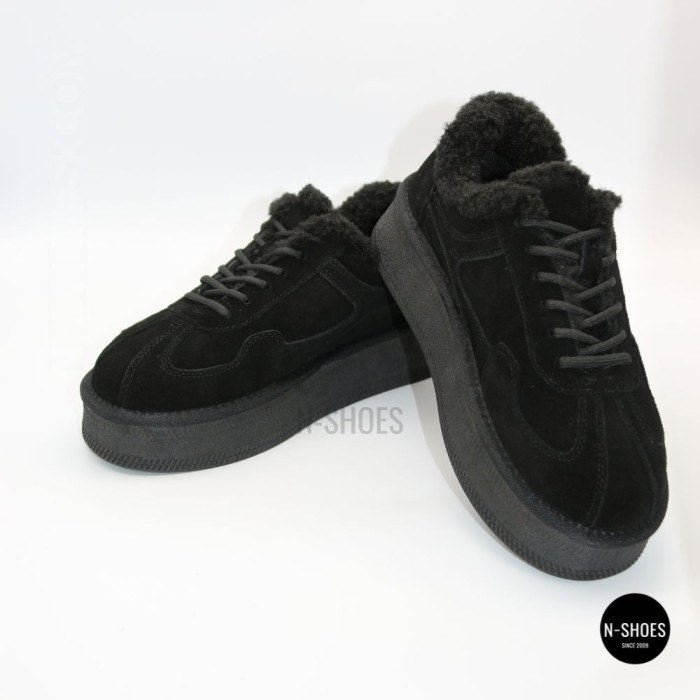 Black Platform Sneaker-Uggs Allsy 16837-59-1 BLACK 6457