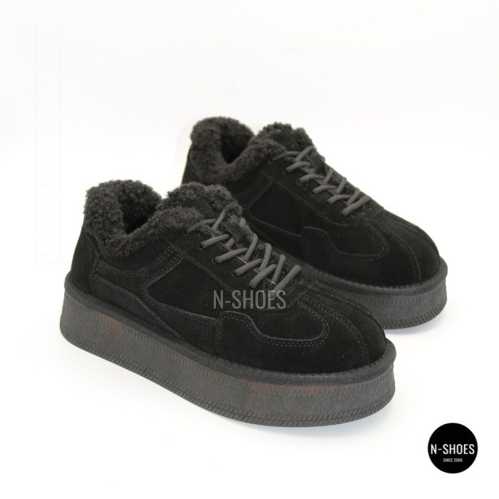 Black Platform Sneaker-Uggs Allsy 16837-59-1 BLACK 6457