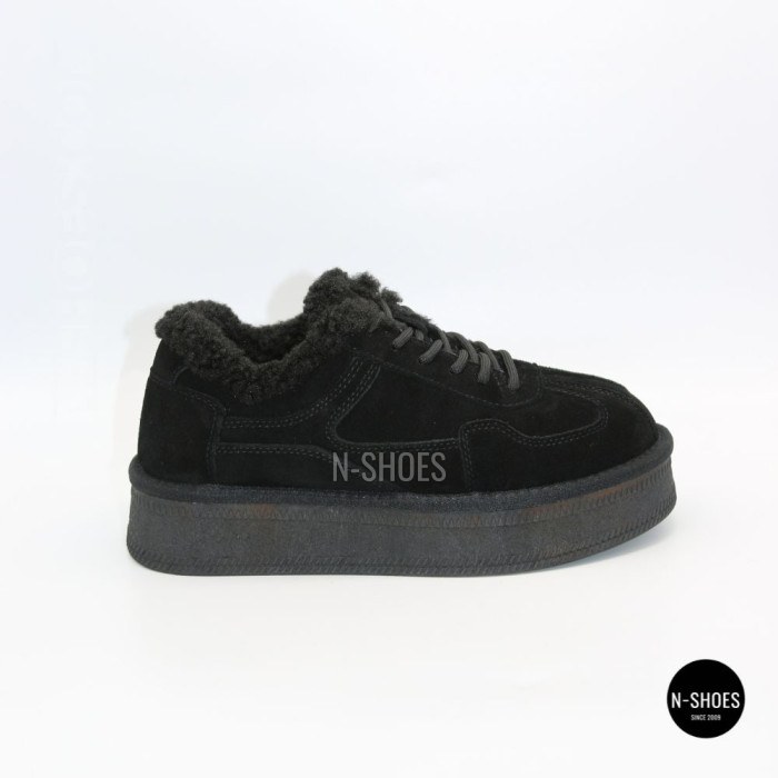 Black Platform Sneaker-Uggs Allsy 16837-59-1 BLACK 6457