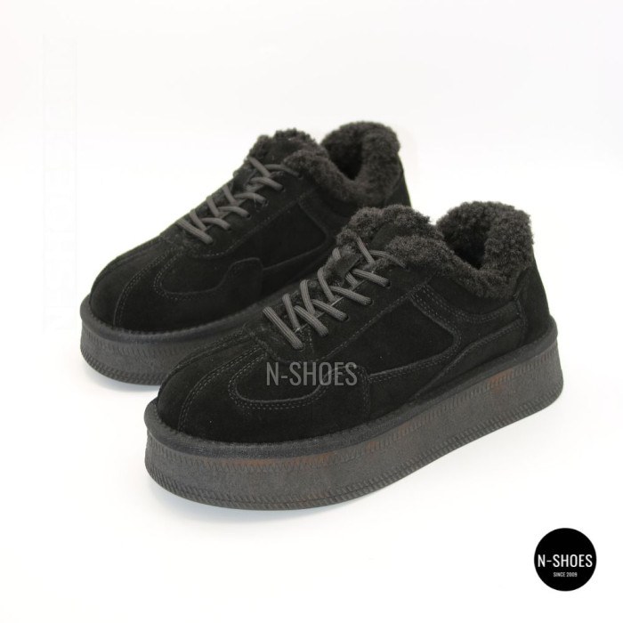 Black Platform Sneaker-Uggs Allsy 16837-59-1 BLACK 6457