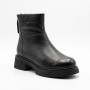 Теплі шкіряні жіночі черевики Allsy 217062 W10-D07A BLACK 6460