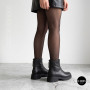 Теплі шкіряні жіночі черевики Allsy 217062 W10-D07A BLACK 6460