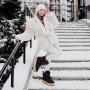 Зимові черевики Allsy 218727 808L1 BROWN 6468 з хутром