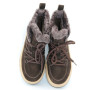 Зимові черевики Allsy 218727 808L1 BROWN 6468 з хутром