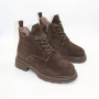 Жіночі зимові коричневі черевики Allsy 219305 9286L2-1 BROWN 6470