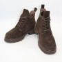 Жіночі зимові коричневі черевики Allsy 219305 9286L2-1 BROWN 6470