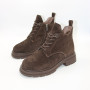 Жіночі зимові коричневі черевики Allsy 219305 9286L2-1 BROWN 6470