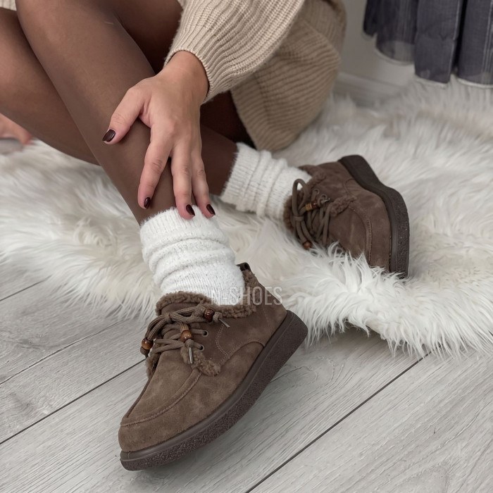 Women's Ugg-Loafers Allsy 216260: Cozy Style on a Platform