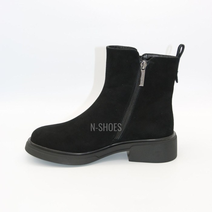 Женские зимние замшевые ботинки Fabio Monelli 216834 6472