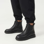Жіночі зимові черевики челсі Allsy 216651 E76563-528 BLACK 6476
