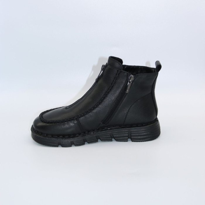 Жіночі зимові черевики челсі Allsy 216651 E76563-528 BLACK 6476