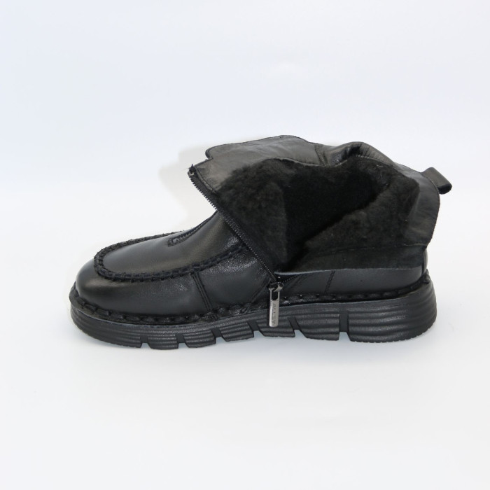 Жіночі зимові черевики челсі Allsy 216651 E76563-528 BLACK 6476