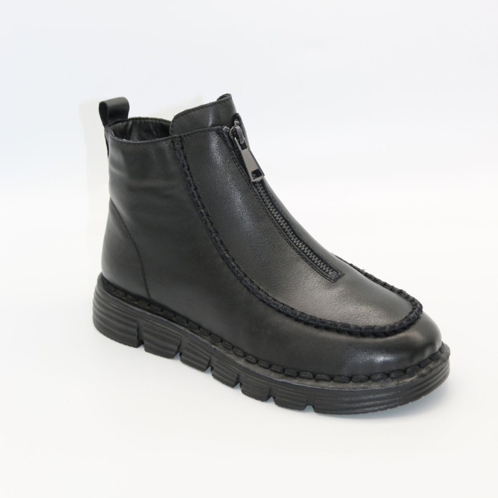 Жіночі зимові черевики челсі Allsy 216651 E76563-528 BLACK 6476
