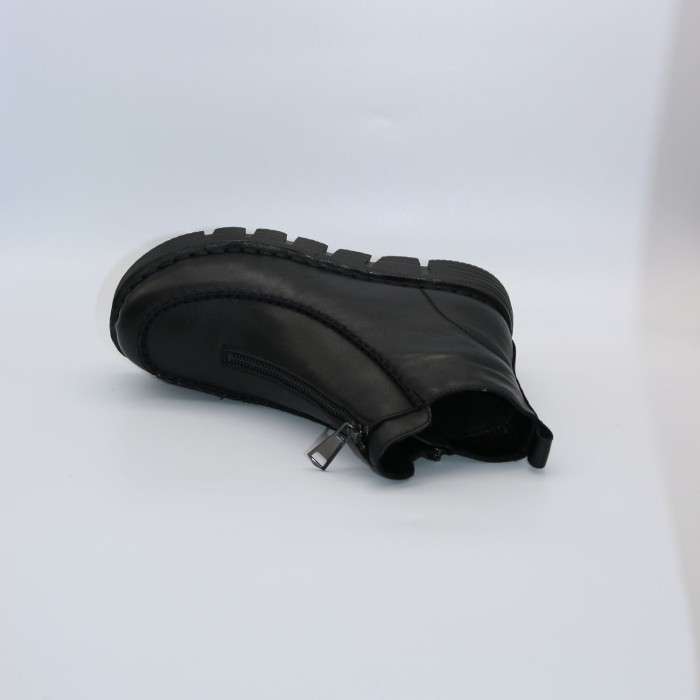 Жіночі зимові черевики челсі Allsy 216651 E76563-528 BLACK 6476