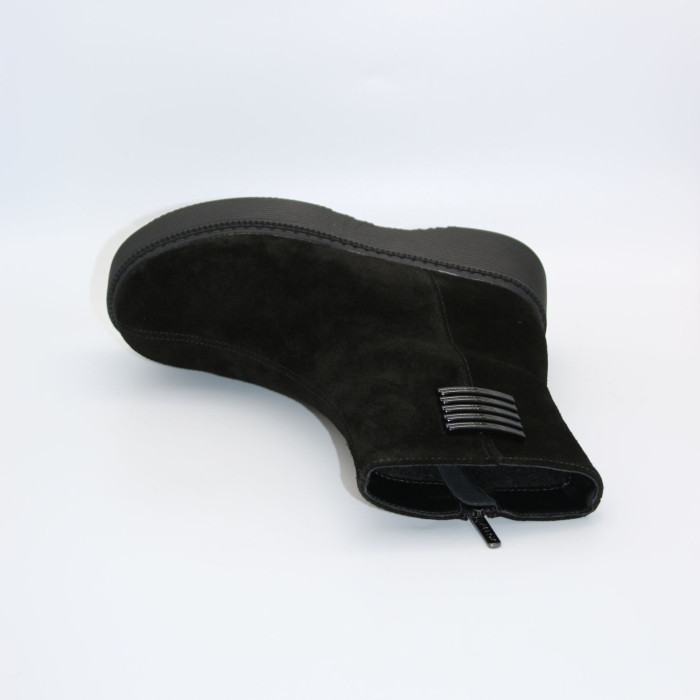 Чорні замшеві черевики Allsy 214947 26Z83Z3619-2 BLACK 6477 для вашого стилю