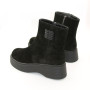 Чорні замшеві черевики Allsy 214947 26Z83Z3619-2 BLACK 6477 для вашого стилю