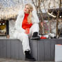 Жіночі зимові замшеві черевики Anna Lucci 216315 80923-8A 6486