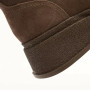 Women's Brown Suede Boots Anna Lucci 216319 with Fur