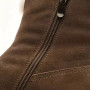 Women's Brown Suede Boots Anna Lucci 216319 with Fur