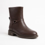 Women's Winter Boots Anna Lucci 217261 T939A-D738-8M 6490 Chocolate