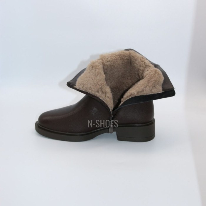 Women's Winter Boots Anna Lucci 217261 T939A-D738-8M 6490 Chocolate