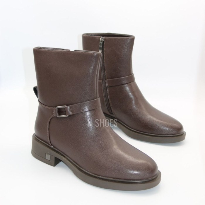 Women's Winter Boots Anna Lucci 217261 T939A-D738-8M 6490 Chocolate
