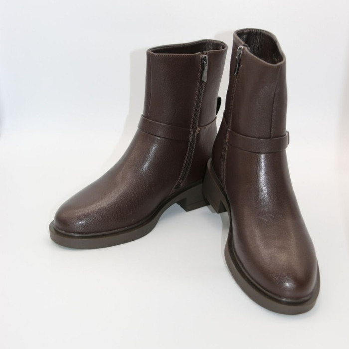 Women's Winter Boots Anna Lucci 217261 T939A-D738-8M 6490 Chocolate