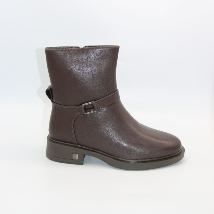 Women's Winter Boots Anna Lucci 217261 T939A-D738-8M 6490 Chocolate