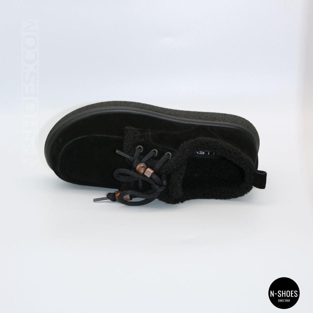 Women's Suede Winter Shoes Allsy 216256 lt-26n26a-24m black 6625