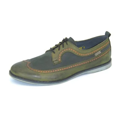 Shoes man's green Ukraine model 85-P Shoes man's green Ukraine model 85-P