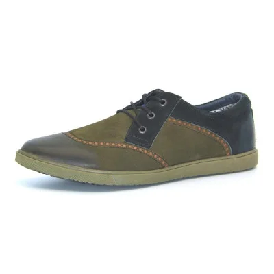 Shoes man's green MaxMayar Ukraine 127-P Shoes man's green MaxMayar Ukraine 127-P