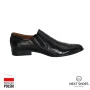 Shoes man's black Tapi (Poland) model 3059