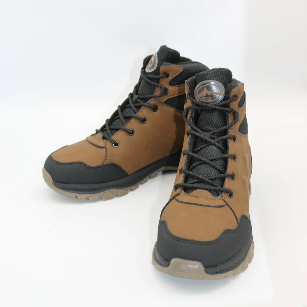 Чоловічі коричневі зимові черевики Grunberg 148153-14-04 6084 з натуральної шкіри та вовною