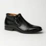 Men’s black classic winter boots Tapi D-2149/Z-136-176-136 with dual zippers